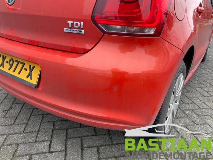 Volkswagen Polo V 1.6 TDI 16V 90 Sloopvoertuig (2010, Oranje)