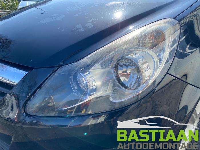 Opel Corsa D 1.0 Sloopvoertuig (2006, Zwart)