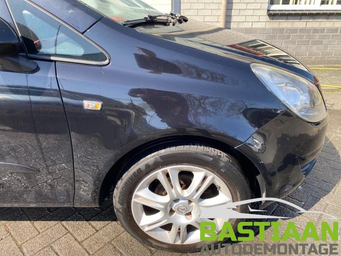 Opel Corsa D 1.0 Sloopvoertuig (2006, Zwart)