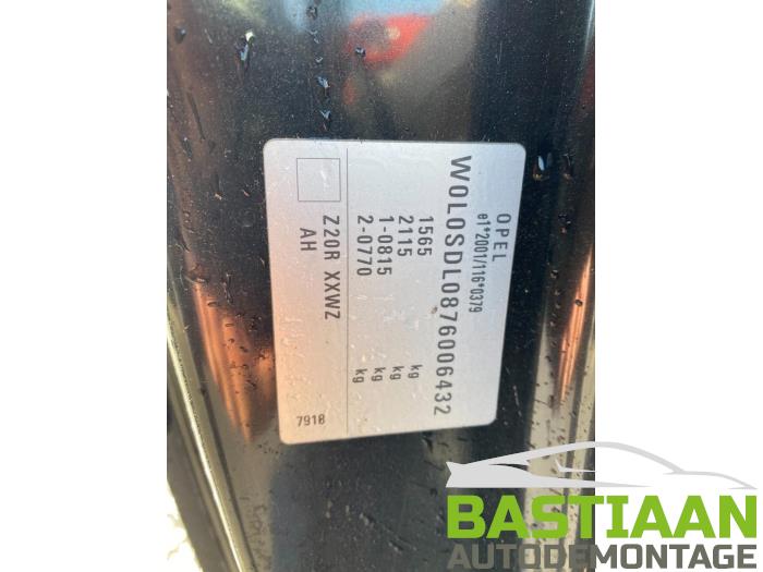 Opel Corsa D 1.0 Sloopvoertuig (2006, Zwart)