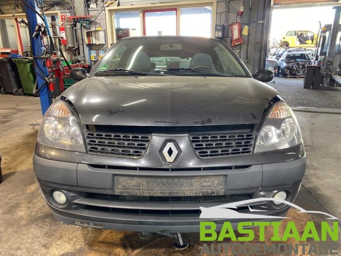 Renault Clio II 1.2 16V Sloopvoertuig (2003, Zwart)