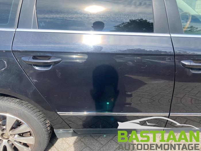 Volkswagen Passat Variant 1.9 TDI Sloopvoertuig (2009, Zwart)