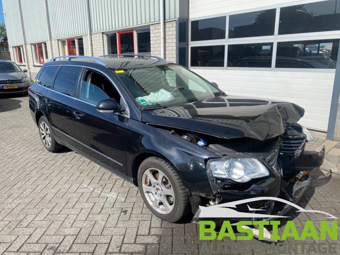 Volkswagen Passat Variant 1.9 TDI Sloopvoertuig (2009, Zwart)