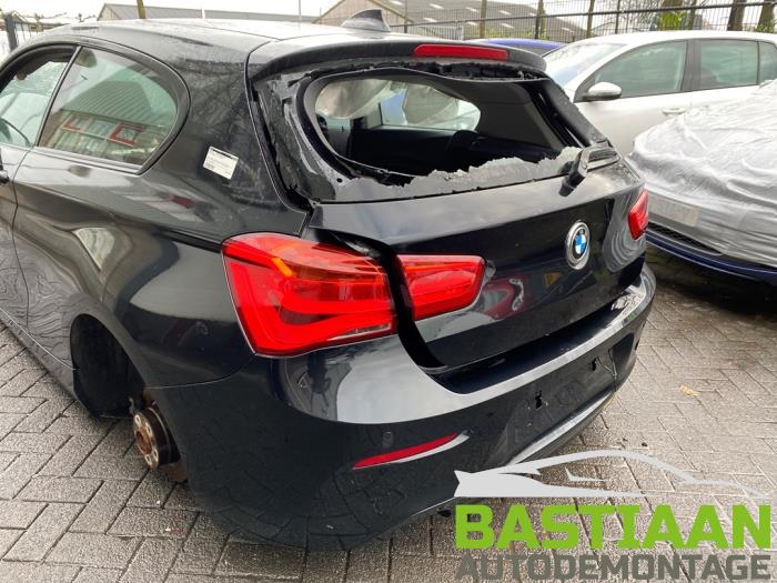 BMW 1 serie 116i 1.5 12V Sloopvoertuig (2018, Zwart)