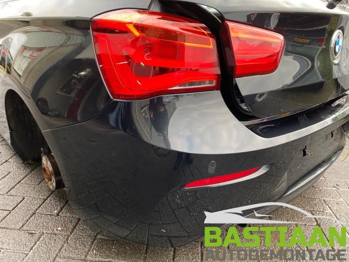 BMW 1 serie 116i 1.5 12V Sloopvoertuig (2018, Zwart)
