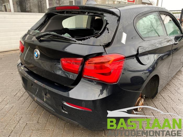 BMW 1 serie 116i 1.5 12V Sloopvoertuig (2018, Zwart)