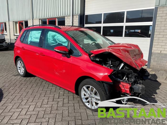 Volkswagen Golf Sportsvan 1.6 TDI BMT 16V Sloopvoertuig (2019, Rood)