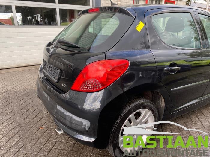 Peugeot 207/207+ 1.4 16V VTi Sloopvoertuig (2009, Zwart)