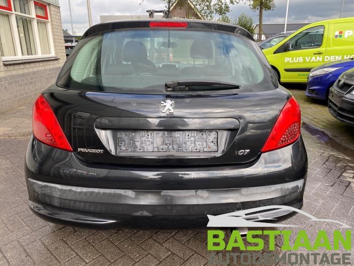 Peugeot 207/207+ 1.4 16V VTi Sloopvoertuig (2009, Zwart)