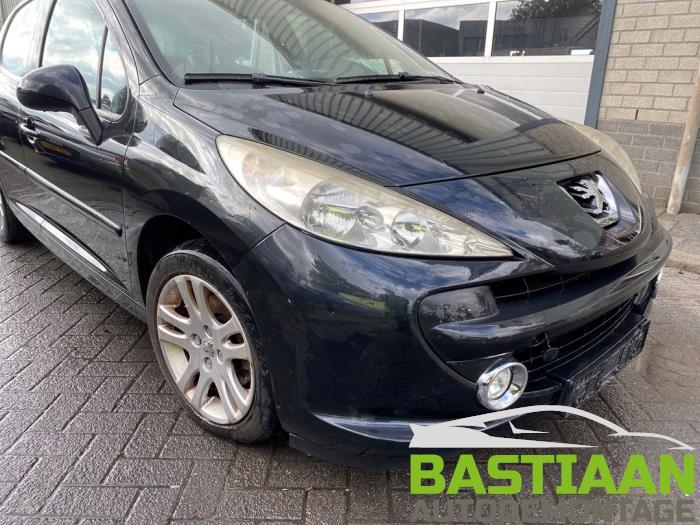 Peugeot 207/207+ 1.4 16V VTi Sloopvoertuig (2009, Zwart)