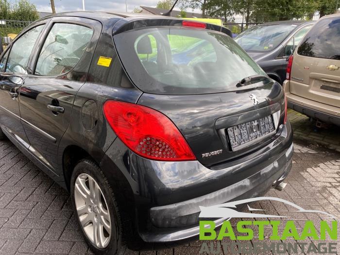 Peugeot 207/207+ 1.4 16V VTi Sloopvoertuig (2009, Zwart)