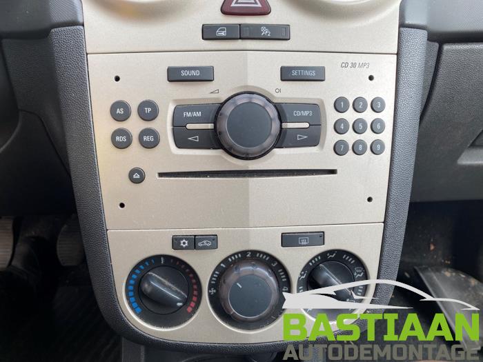 Opel Corsa D 1.2 16V Sloopvoertuig (2010, Blauw)