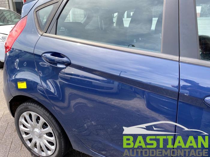 Ford Fiesta 6 1.0 Ti-VCT 12V 65 Sloopvoertuig (2013, Blauw)