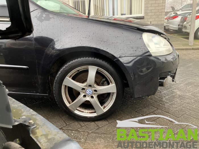 Volkswagen Golf V 1.4 GT 16V Sloopvoertuig (2008, Zwart)