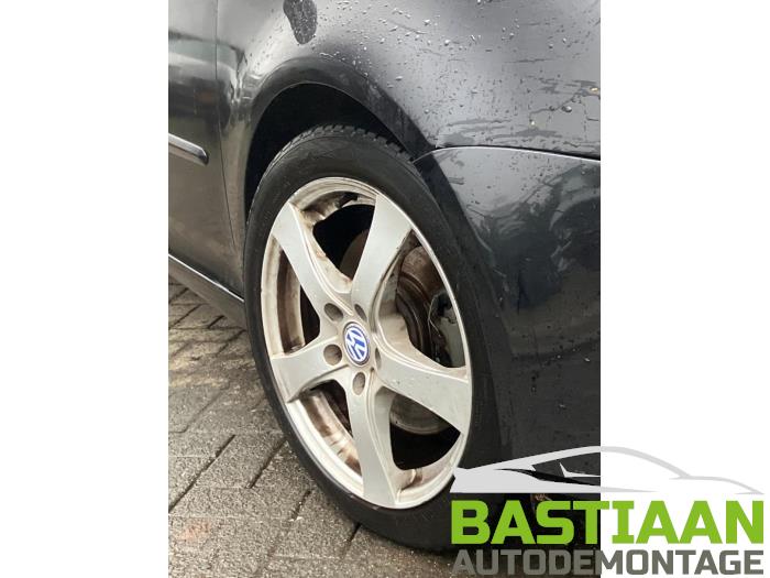 Volkswagen Golf V 1.4 GT 16V Sloopvoertuig (2008, Zwart)