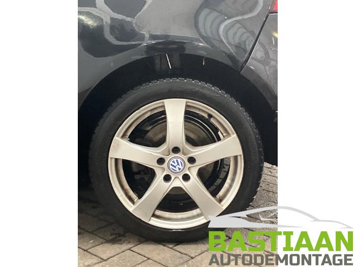 Volkswagen Golf V 1.4 GT 16V Sloopvoertuig (2008, Zwart)