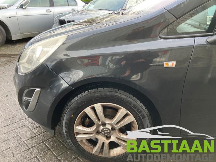 Opel Corsa D 1.3 CDTi 16V ecoFLEX Sloopvoertuig (2012, Zwart)