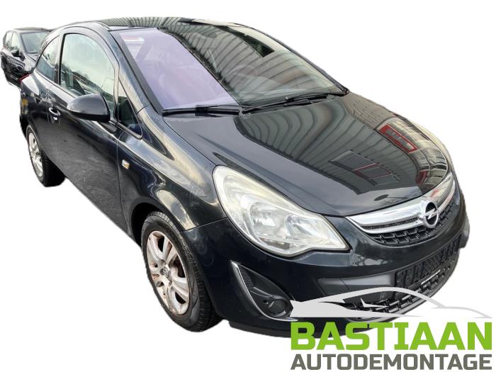 Opel Corsa D 1.3 CDTi 16V ecoFLEX Sloopvoertuig (2012, Zwart)