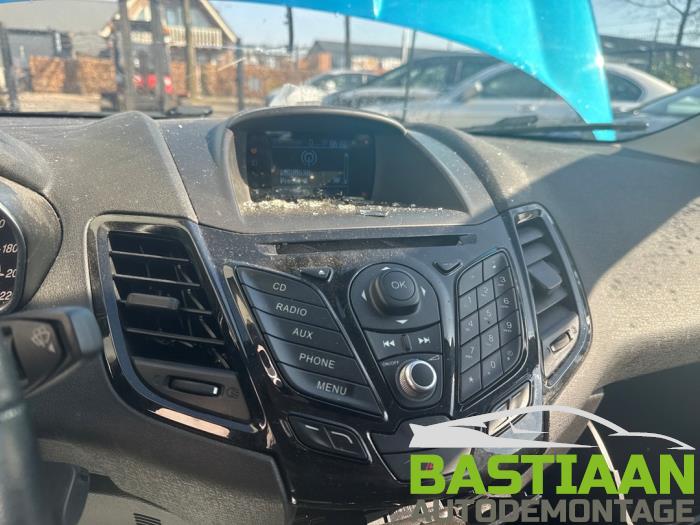 Ford Fiesta 6 1.0 EcoBoost 12V 100 Sloopvoertuig (2013, Blauw)