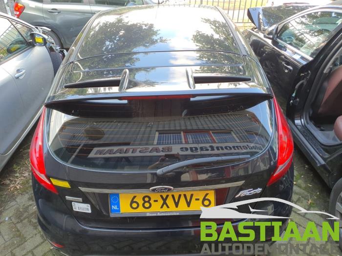 Ford Fiesta 6 1.6 TDCi 16V ECOnetic Sloopvoertuig (2012, Zwart)