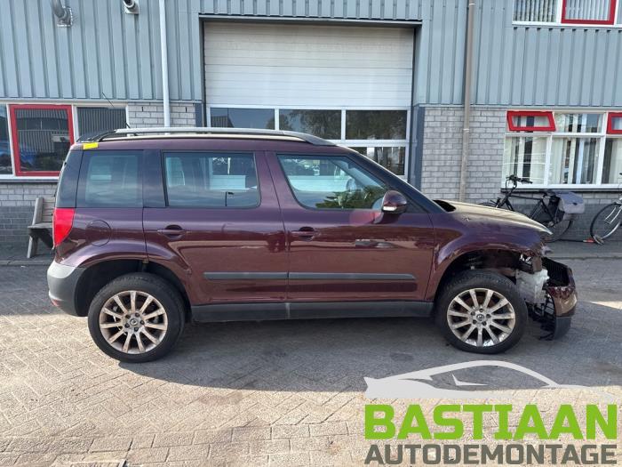 Skoda Yeti 1.2 TSI 16V Sloopvoertuig (2010, Rood)