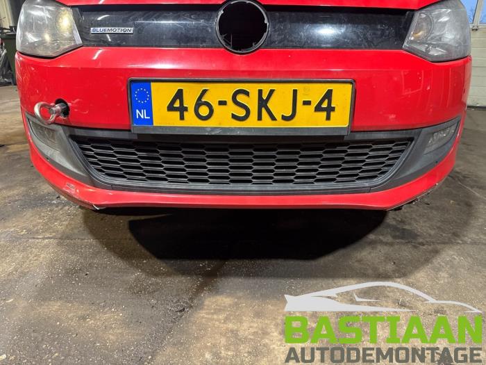 Volkswagen Polo V 1.2 TDI 12V BlueMotion Sloopvoertuig (2011, Rood)