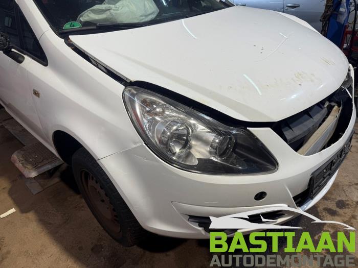 Opel Corsa D 1.4 16V LPG Sloopvoertuig (2010, Wit)