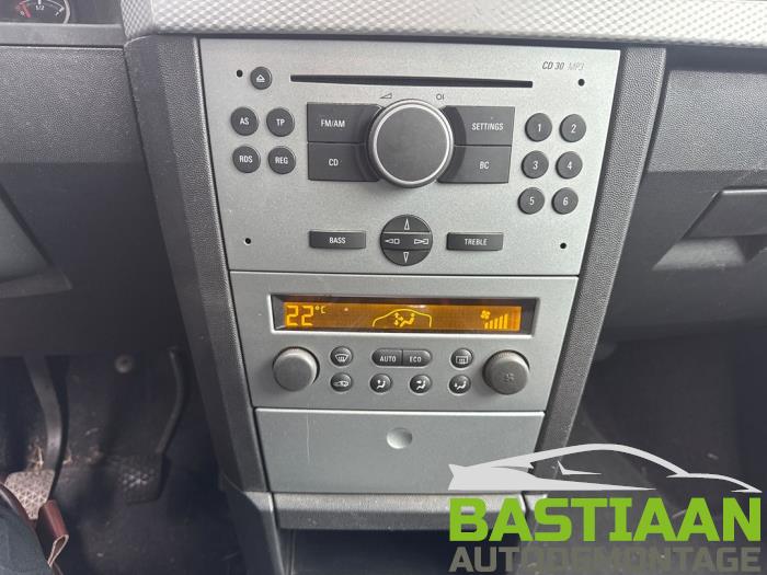 Opel Meriva 1.6 16V Sloopvoertuig (2010, Blauw)