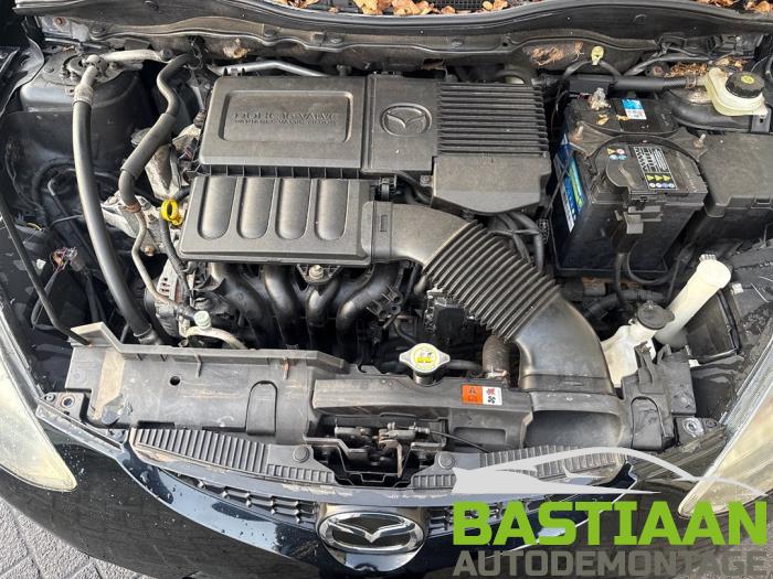 Mazda 2 1.3 16V S-VT High Power Sloopvoertuig (2009, Zwart)