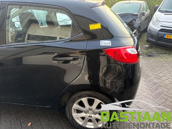 Mazda 2 1.3 16V S-VT High Power Sloopvoertuig (2009, Zwart)