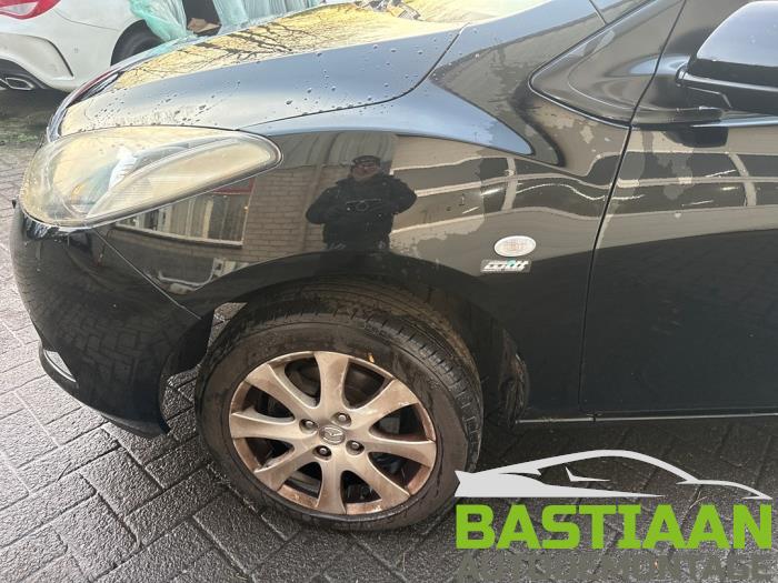 Mazda 2 1.3 16V S-VT High Power Sloopvoertuig (2009, Zwart)