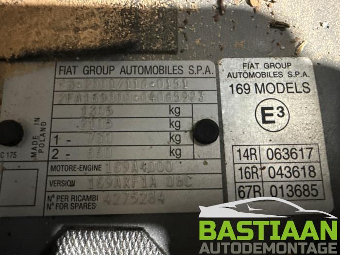 Fiat Panda 1.2, Classic Sloopvoertuig (2011, Grijs)