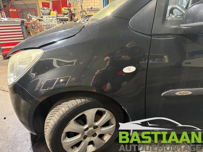 Opel Agila 1.0 12V Sloopvoertuig (2008, Zwart)