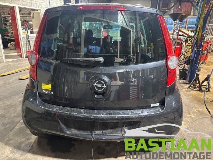 Opel Agila 1.0 12V Sloopvoertuig (2008, Zwart)