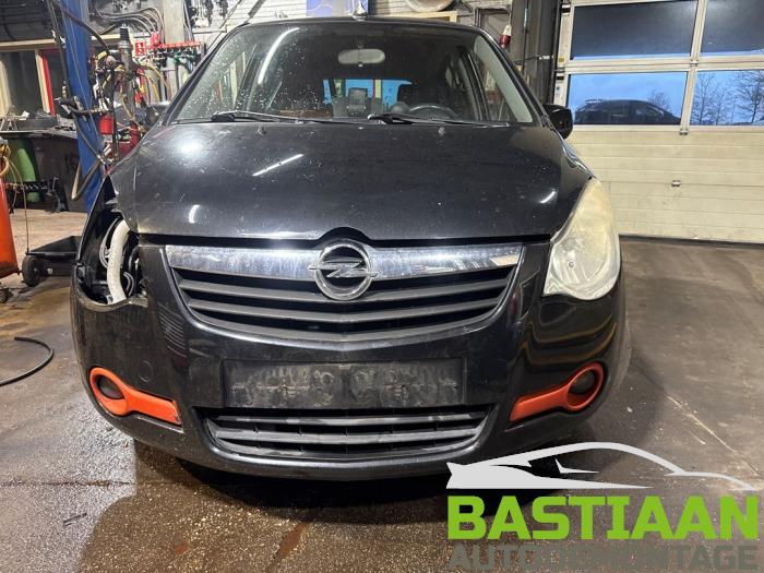 Opel Agila 1.0 12V Sloopvoertuig (2008, Zwart)