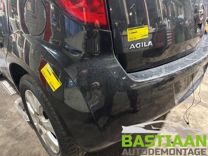 Opel Agila 1.0 12V Sloopvoertuig (2008, Zwart)