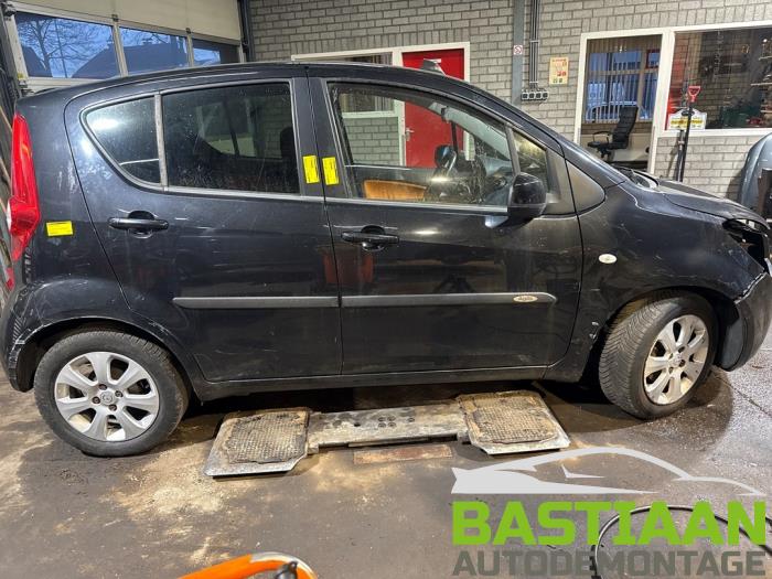 Opel Agila 1.0 12V Sloopvoertuig (2008, Zwart)