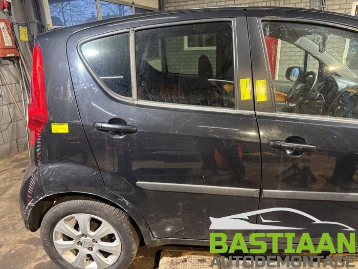 Opel Agila 1.0 12V Sloopvoertuig (2008, Zwart)