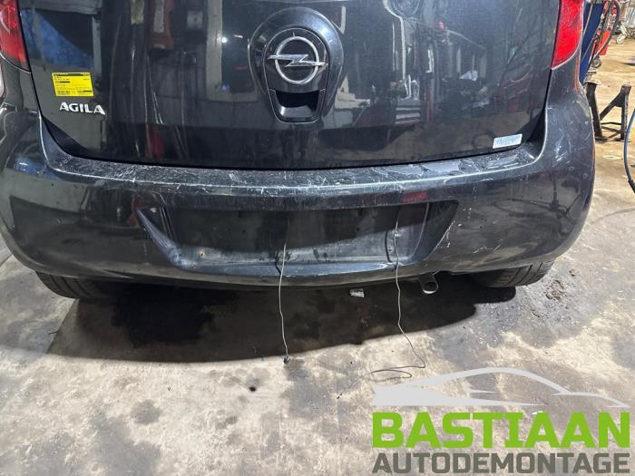 Opel Agila 1.0 12V Sloopvoertuig (2008, Zwart)
