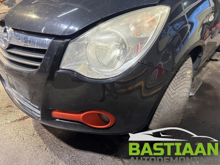 Opel Agila 1.0 12V Sloopvoertuig (2008, Zwart)