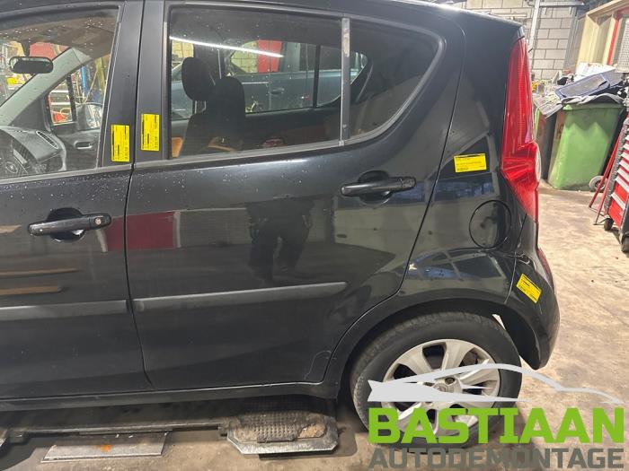 Opel Agila 1.0 12V Sloopvoertuig (2008, Zwart)