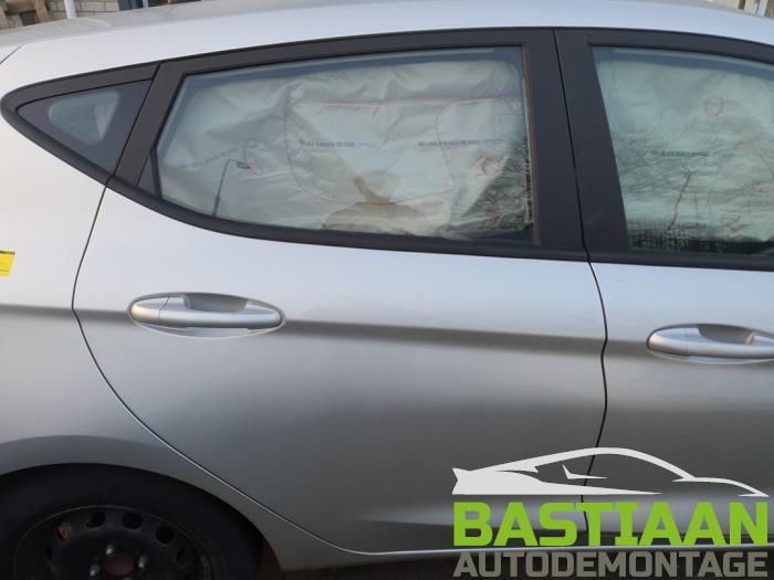 Ford Fiesta 7 1.0 EcoBoost 12V 100 Sloopvoertuig (2019, Grijs)