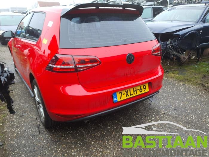 Volkswagen Golf VII 1.4 TSI 16V Sloopvoertuig (2014, Rood)