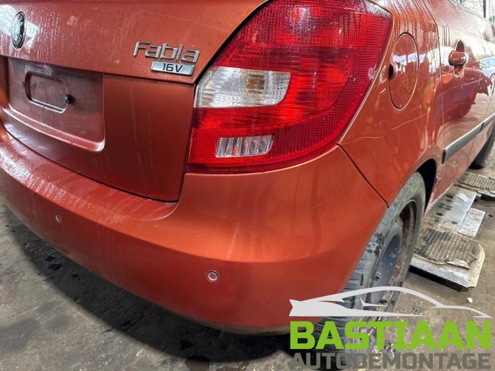 Skoda Fabia II 1.4i 16V Sloopvoertuig (2007, Metallic, Oranje)
