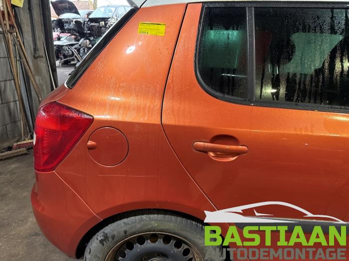 Skoda Fabia II 1.4i 16V Sloopvoertuig (2007, Metallic, Oranje)