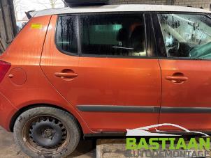 Skoda Fabia II 1.4i 16V Sloopvoertuig (2007, Metallic, Oranje)