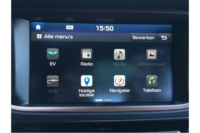 Hyundai Ioniq EV Sloopvoertuig (2018, Wit)