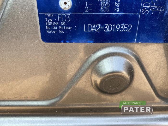 Honda Civic 1.3 Hybrid Sloopvoertuig (2008, Grijs)