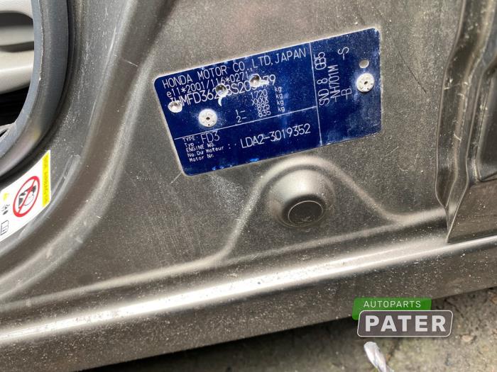 Honda Civic 1.3 Hybrid Sloopvoertuig (2008, Grijs)