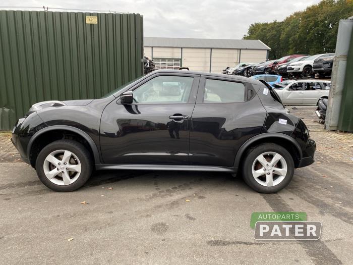 Nissan Juke 1.6 16V Sloopvoertuig (2014, Zwart)